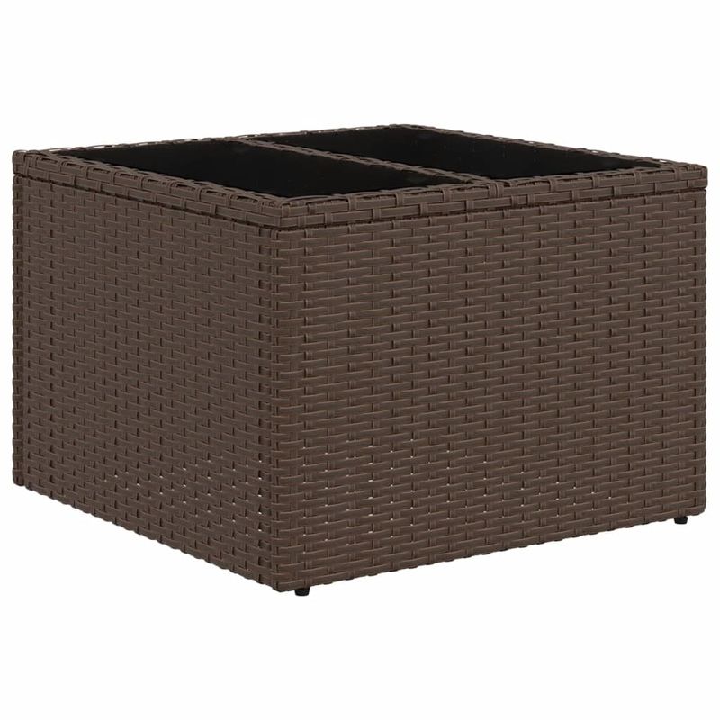 Casa si Gradina - Gradina si terasa - Mobilier exterior - Seturi mobila gradina - Set canapele de gradina cu perne, 7 piese, maro, poliratan - Infinity.ro