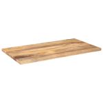 Casa si Gradina - Mobilier - Feronerie si accesorii mobila - Blat masa, 110x70x2,5 cm, dreptunghiular, lemn masiv de mango (natural) - Infinity.ro