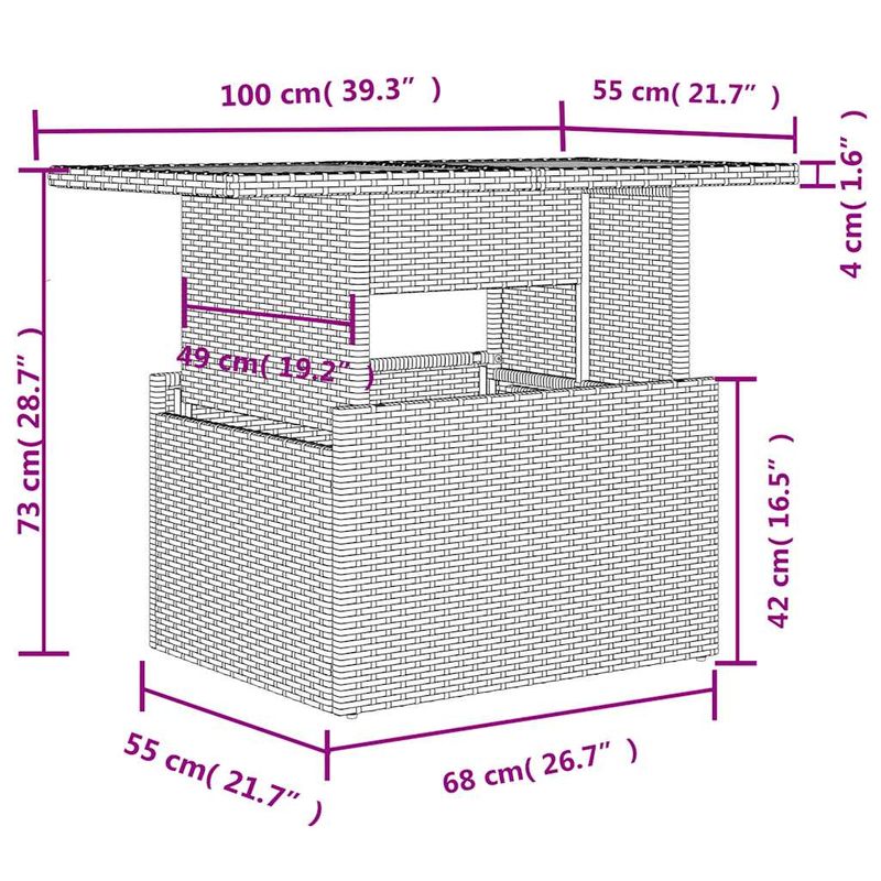 Casa si Gradina - Gradina si terasa - Mobilier exterior - Seturi mobila gradina - Set canapele de gradina cu perne, 11 piese, maro, poliratan - Infinity.ro