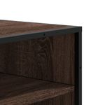 Casa si Gradina - Mobilier - Organizare si depozitare - Organizator incaltaminte - Pantofar, stejar maro, 75x38x97,5 cm, lemn prelucrat/metal - Infinity.ro