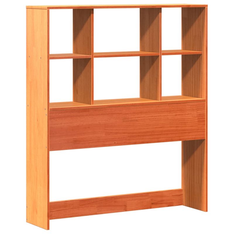 Casa si Gradina - Mobilier - Paturi si accesorii - Paturi - Cadru pat fara saltea, maro ceruit, 100x200 cm, lemn masiv pin - Infinity.ro