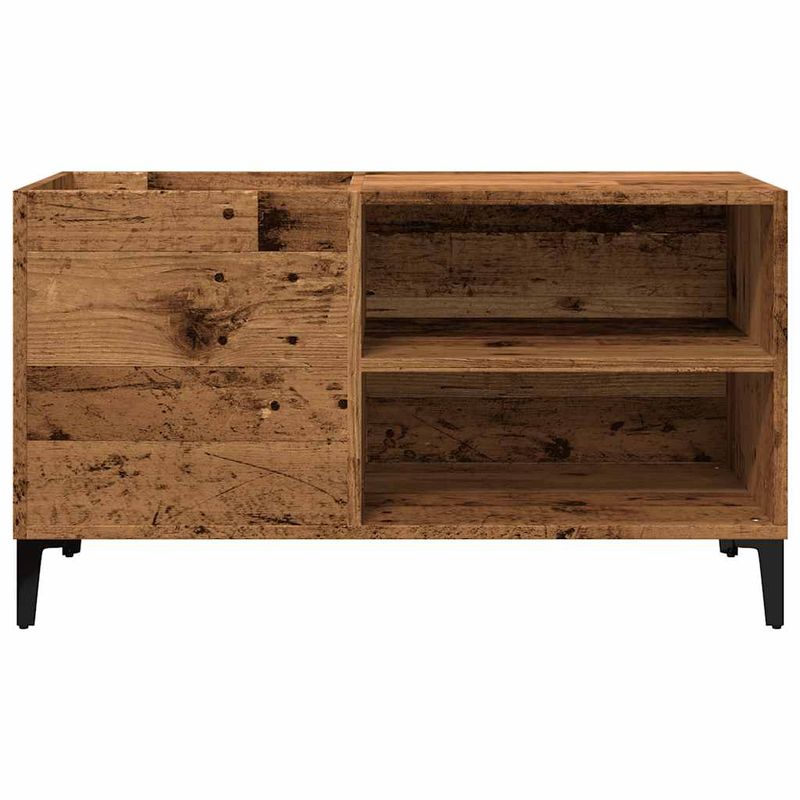 Casa si Gradina - Mobilier - Dulapuri si sifoniere - Dulapuri - Dulap pentru discuri, lemn vechi, 84,5x38x48 cm, lemn prelucrat - Infinity.ro
