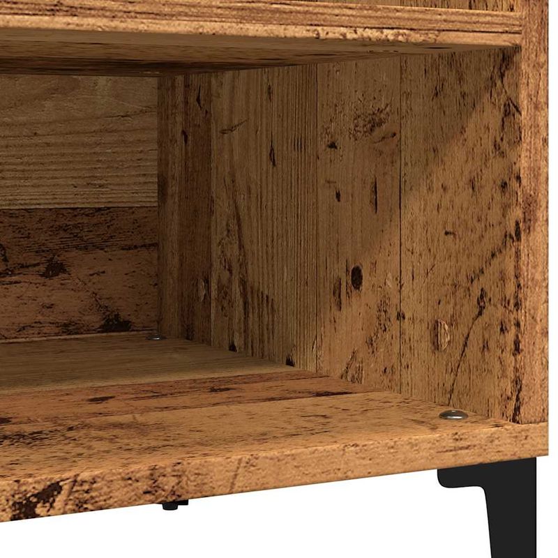 Casa si Gradina - Mobilier - Dulapuri si sifoniere - Dulapuri - Dulap pentru discuri, lemn vechi, 84,5x38x48 cm, lemn prelucrat - Infinity.ro