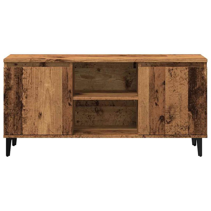 Casa si Gradina - Mobilier - Comode si corpuri - Comode - Dulap TV, lemn vechi, 102x35x50 cm, lemn prelucrat - Infinity.ro