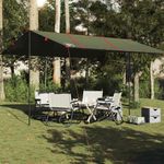 Sport si Outdoor - Camping - Copertine si adaposturi - Prelata de camping, verde masliniu, 451x420 cm, impermeabila - Infinity.ro