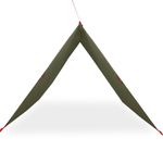 Sport si Outdoor - Camping - Copertine si adaposturi - Prelata de camping, verde masliniu, 451x420 cm, impermeabila - Infinity.ro
