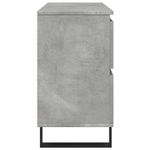 Casa si Gradina - Mobilier - Mobilier baie - Comode baie - Dulap chiuveta baie, gri beton, 80x33x60 cm, lemn compozit - Infinity.ro
