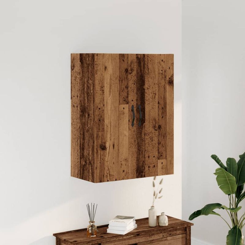Casa si Gradina - Mobilier - Comode si corpuri - Comode - Dulap montat pe perete lemn vechi 69,5x34x90 cm lemn prelucrat - Infinity.ro
