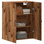 Casa si Gradina - Mobilier - Comode si corpuri - Comode - Dulap montat pe perete lemn vechi 69,5x34x90 cm lemn prelucrat - Infinity.ro