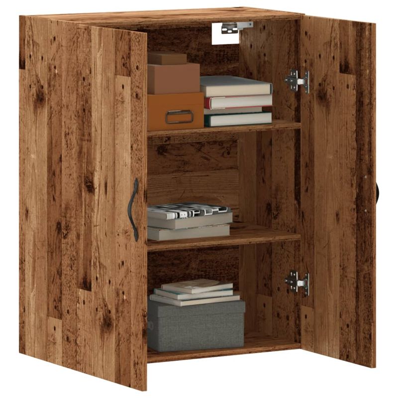 Casa si Gradina - Mobilier - Comode si corpuri - Comode - Dulap montat pe perete lemn vechi 69,5x34x90 cm lemn prelucrat - Infinity.ro