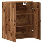 Casa si Gradina - Mobilier - Comode si corpuri - Comode - Dulap montat pe perete lemn vechi 69,5x34x90 cm lemn prelucrat - Infinity.ro