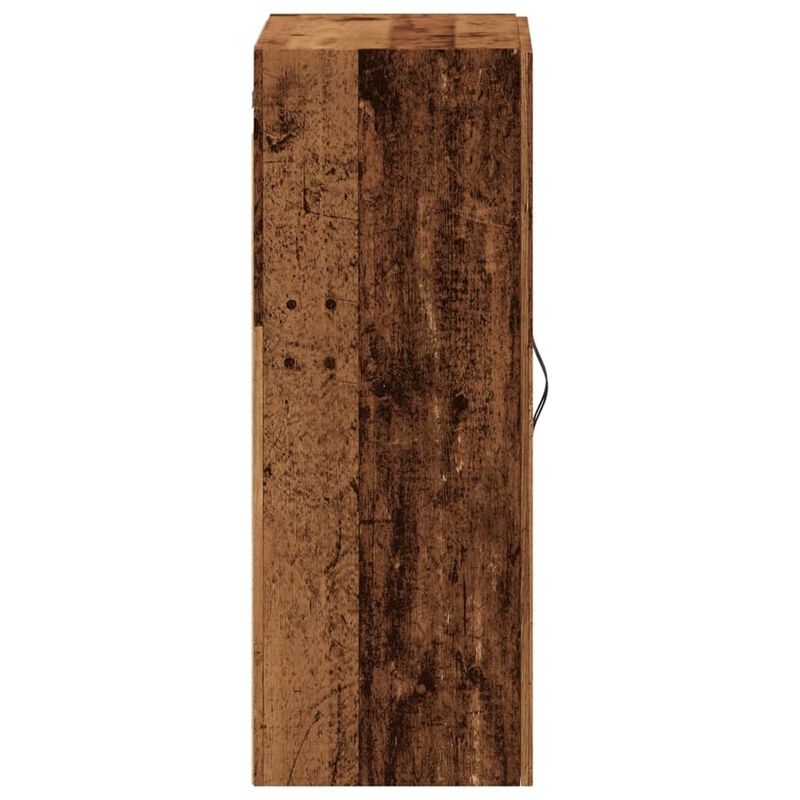 Casa si Gradina - Mobilier - Comode si corpuri - Comode - Dulap montat pe perete lemn vechi 69,5x34x90 cm lemn prelucrat - Infinity.ro