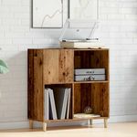 Casa si Gradina - Mobilier - Dulapuri si sifoniere - Dulapuri - Dulap pentru discuri lemn vechi 84,5x38x89 cm lemn prelucrat - Infinity.ro