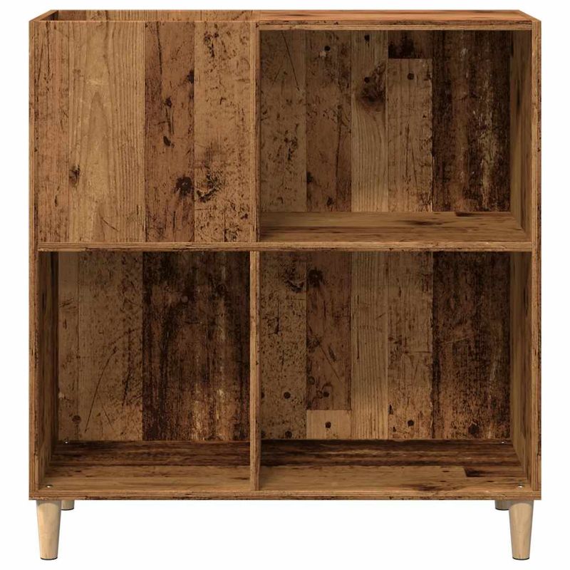 Casa si Gradina - Mobilier - Dulapuri si sifoniere - Dulapuri - Dulap pentru discuri lemn vechi 84,5x38x89 cm lemn prelucrat - Infinity.ro