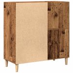 Casa si Gradina - Mobilier - Dulapuri si sifoniere - Dulapuri - Dulap pentru discuri lemn vechi 84,5x38x89 cm lemn prelucrat - Infinity.ro