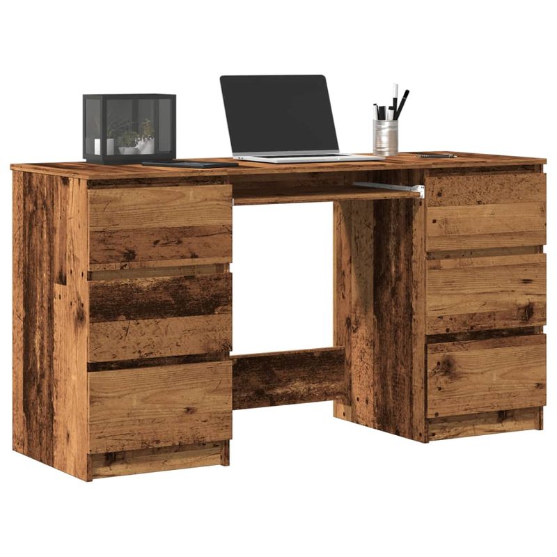 Casa si Gradina - Mobilier - Mese si birouri - Birouri - Birou de scris, lemn prelucrat, 140x50x77 cm, lemn prelucrat - Infinity.ro
