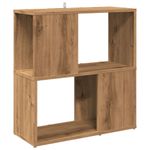 Casa si Gradina - Mobilier - Biblioteci si rafturi - Biblioteci - Biblioteca, stejar artizanal, 60x24x63 cm, lemn prelucrat - Infinity.ro
