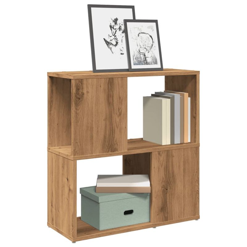 Casa si Gradina - Mobilier - Biblioteci si rafturi - Biblioteci - Biblioteca, stejar artizanal, 60x24x63 cm, lemn prelucrat - Infinity.ro