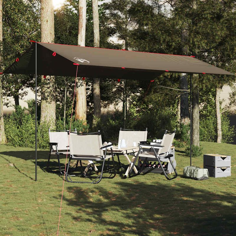 Sport si Outdoor - Camping - Copertine si adaposturi - Prelata de camping, maro, 506x306 cm, impermeabila - Infinity.ro