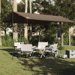 Sport si Outdoor - Camping - Copertine si adaposturi - Prelata de camping, maro, 406x306 cm, impermeabila - Infinity.ro