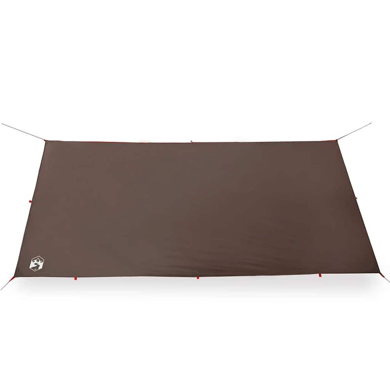 Sport si Outdoor - Camping - Copertine si adaposturi - Prelata de camping, maro, 406x306 cm, impermeabila - Infinity.ro