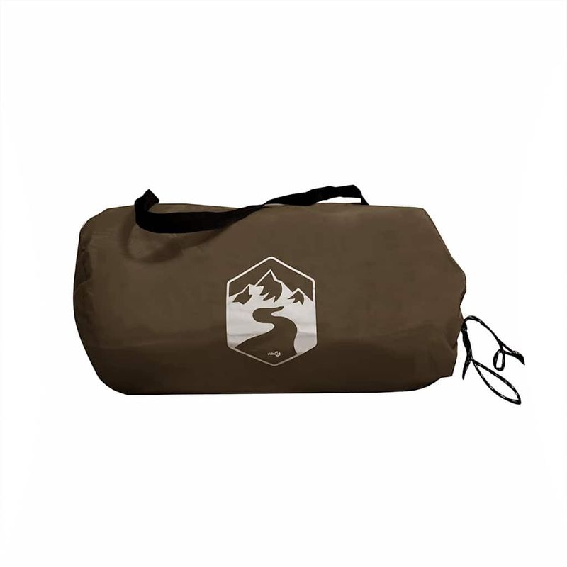 Sport si Outdoor - Camping - Copertine si adaposturi - Prelata de camping, maro, 406x306 cm, impermeabila - Infinity.ro