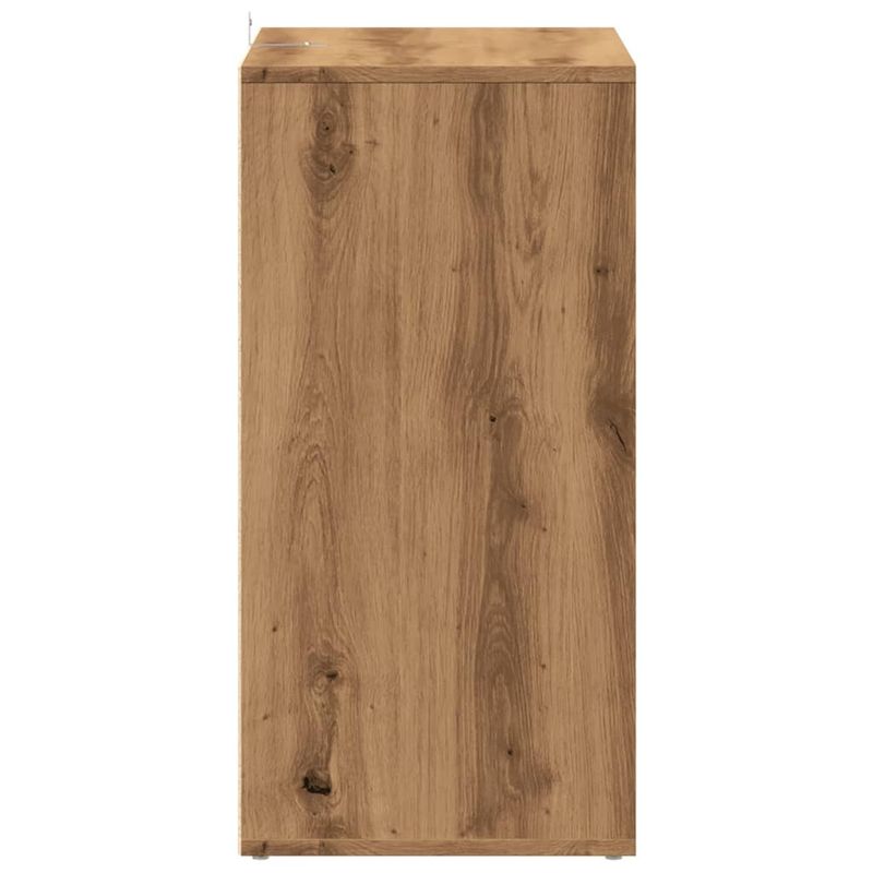 Casa si Gradina - Mobilier - Organizare si depozitare - Organizator incaltaminte - Pantofar, stejar artizanal, 60x35x70 cm lemn prelucrat, model shoe cabinet without door - Infinity.ro
