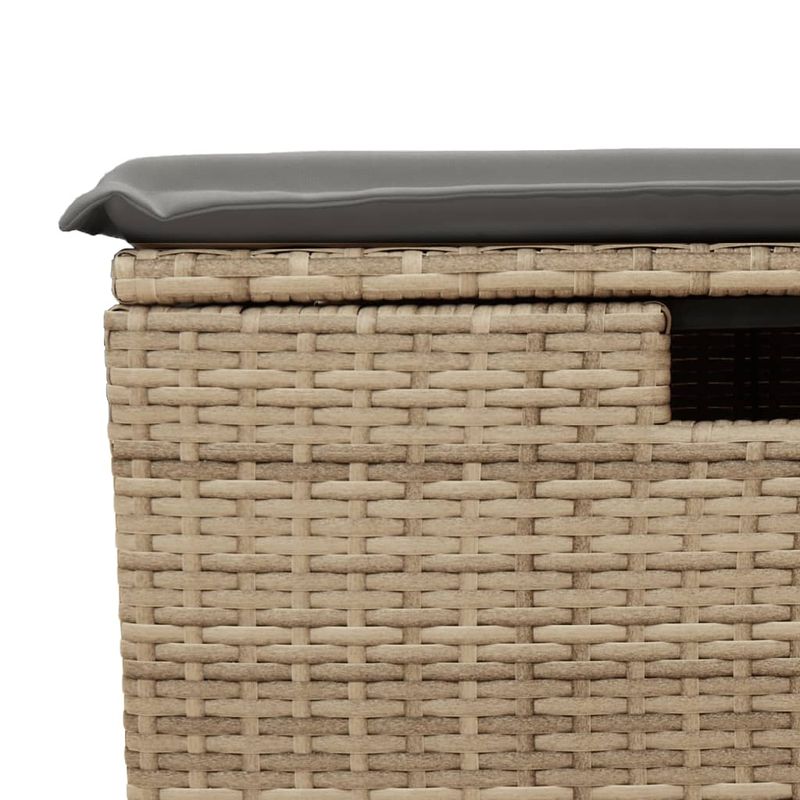 Casa si Gradina - Gradina si terasa - Mobilier exterior - Seturi mobila gradina - Set canapele de gradina, 4 piese, cu perne, bej, poliratan - Infinity.ro