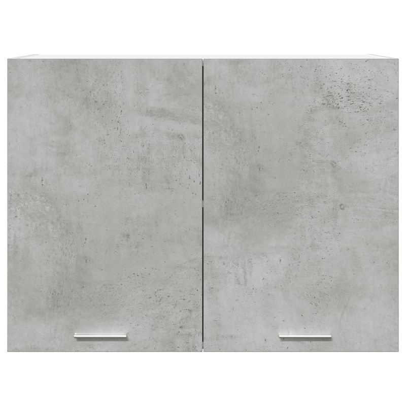 Casa si Gradina - Mobilier - Comode si corpuri - Corpuri bucatarie - Dulap suspendat, gri beton, 80 x 31 x 60 cm, PAL - Infinity.ro