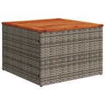 Casa si Gradina - Gradina si terasa - Mobilier exterior - Seturi mobila gradina - Set mobilier gradina cu perne, 6 piese, gri, poliratan - Infinity.ro
