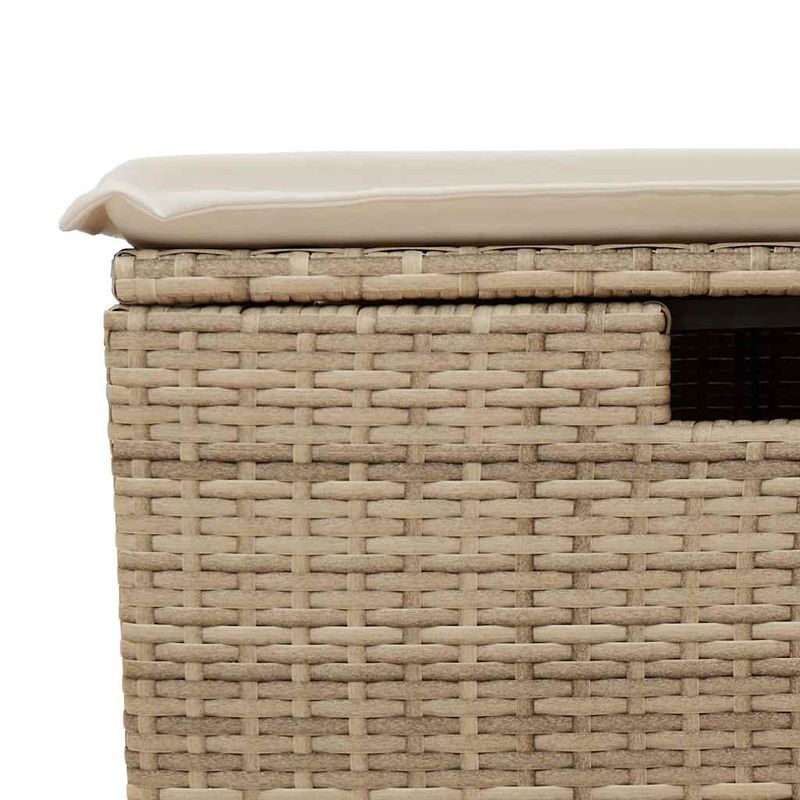 Casa si Gradina - Gradina si terasa - Mobilier exterior - Seturi mobila gradina - Set canapele de gradina cu perne, 6 piese, bej, poliratan - Infinity.ro