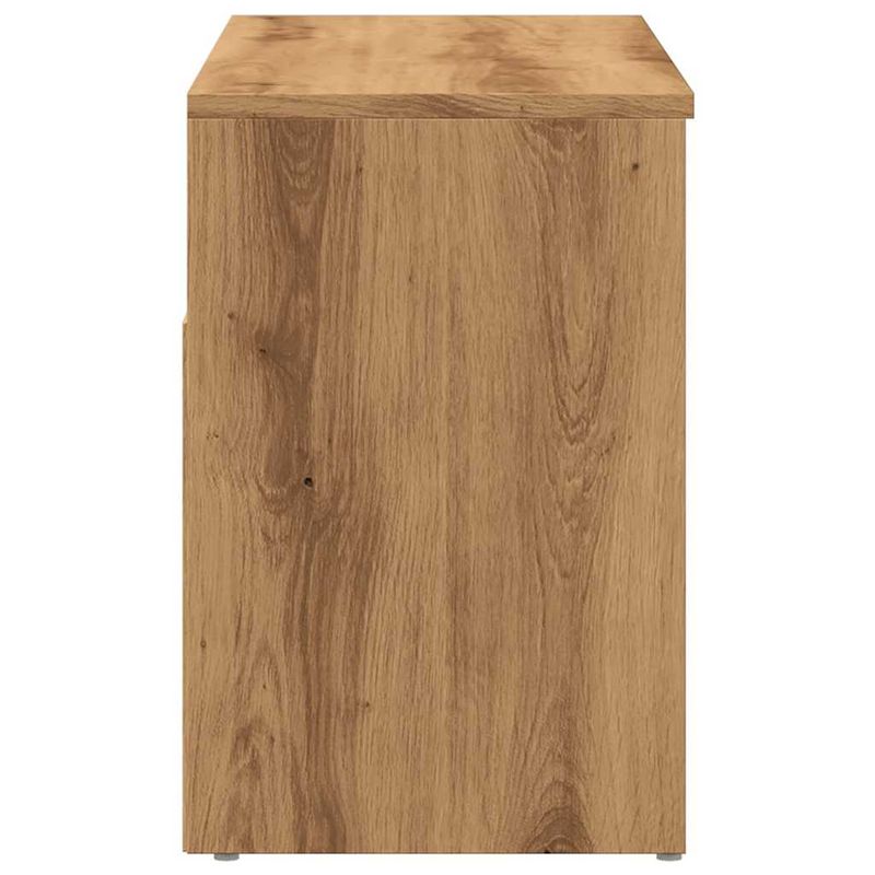 Casa si Gradina - Mobilier - Organizare si depozitare - Organizator incaltaminte - Bancheta pantofar stejar artizanal 80x30x45 cm, lemn prelucrat - Infinity.ro