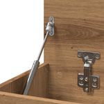 Casa si Gradina - Mobilier - Organizare si depozitare - Organizator incaltaminte - Bancheta pantofar stejar artizanal 80x30x45 cm, lemn prelucrat - Infinity.ro