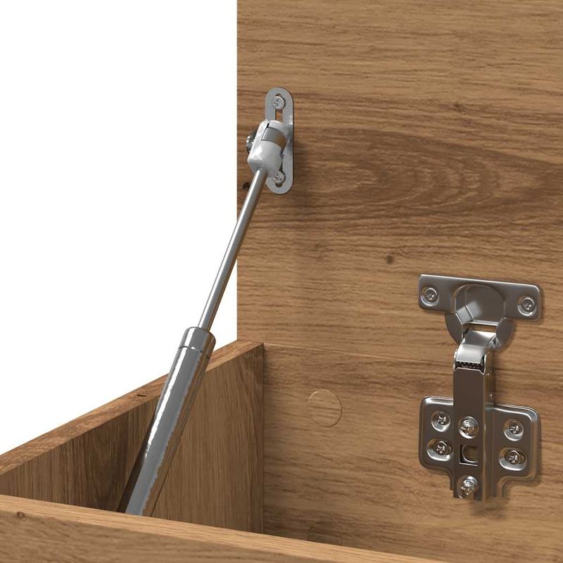 Casa si Gradina - Mobilier - Organizare si depozitare - Organizator incaltaminte - Bancheta pantofar stejar artizanal 80x30x45 cm, lemn prelucrat - Infinity.ro