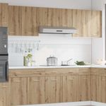 Casa si Gradina - Mobilier - Comode si corpuri - Corpuri bucatarie - Dulapuri suspendate 2 buc., stejar artizanal, 50x31x60 cm, lemn - Infinity.ro