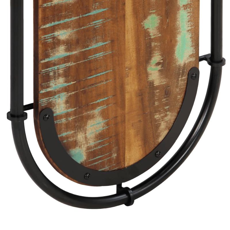 Casa si Gradina - Mobilier - Organizare si depozitare - Cuiere - Cuier de haine de perete 4 carlige, 2 buc., lemn masiv reciclat - Infinity.ro