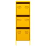 Casa si Gradina - Mobilier - Comode si corpuri - Corpuri bucatarie - Dulap inalt, galben mustar, 39x35x103,5 cm, otel - Infinity.ro