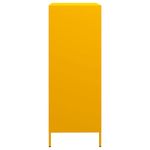 Casa si Gradina - Mobilier - Comode si corpuri - Corpuri bucatarie - Dulap inalt, galben mustar, 39x35x103,5 cm, otel - Infinity.ro