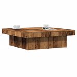 Casa si Gradina - Mobilier - Mese si birouri - Masute de cafea - Masuta de cafea, lemn vechi, 90x90x28 cm, lemn prelucrat - Infinity.ro