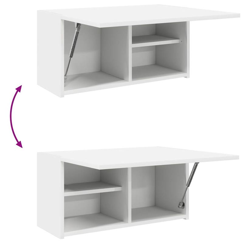 Casa si Gradina - Mobilier - Mobilier baie - Corpuri baie - Dulap de perete de baie, alb, 60x25x30 cm, lemn prelucrat - Infinity.ro