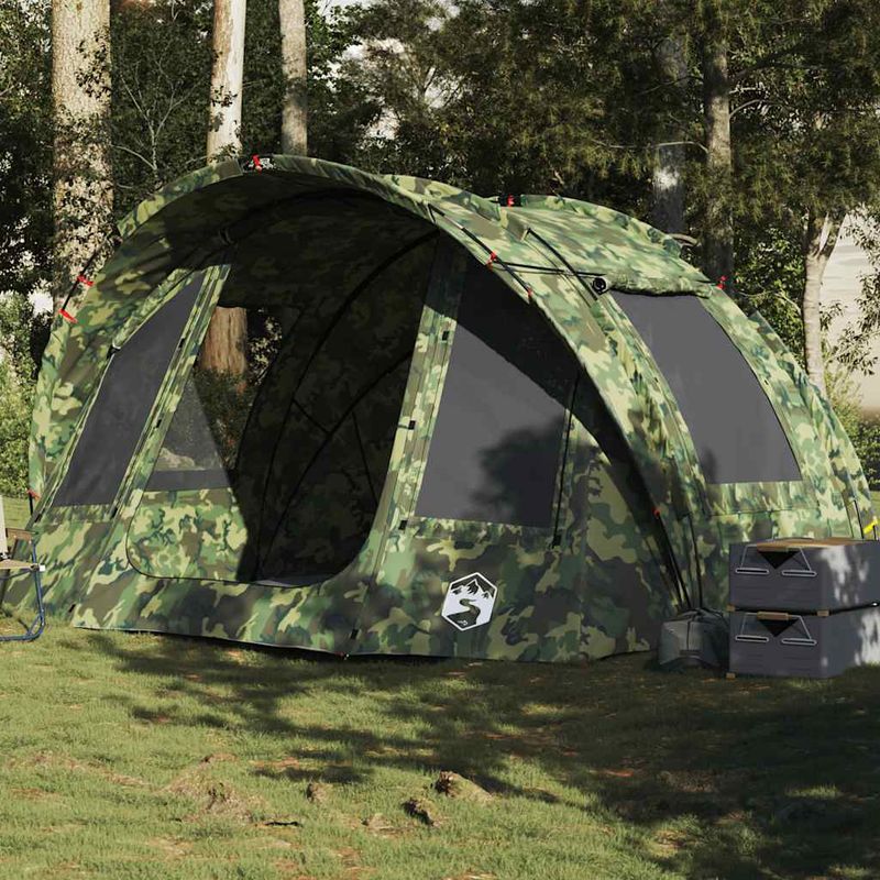 Sport si Outdoor - Camping - Corturi camping - Cort de pescuit pentru 2 persoane, camuflaj, impermeabil - Infinity.ro