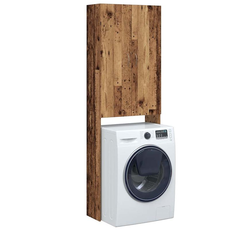 Casa si Gradina - Mobilier - Dulapuri si sifoniere - Dulapuri - Dulap masina de spalat, lemn vechi, 64x25,5x190 cm - Infinity.ro