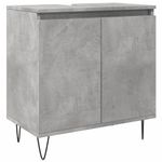Casa si Gradina - Mobilier - Seturi de mobilier - Seturi baie - Dulap de baie, gri beton, 58x33x60 cm, lemn prelucrat - Infinity.ro