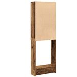 Casa si Gradina - Mobilier - Dulapuri si sifoniere - Dulapuri - Dulap masina de spalat, lemn vechi, 64x25,5x190 cm - Infinity.ro