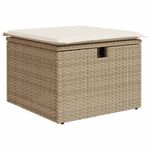 Casa si Gradina - Gradina si terasa - Mobilier exterior - Seturi mobila gradina - Set canapele gradina cu perne 6 piese bej poliratan/lemn acacia - Infinity.ro