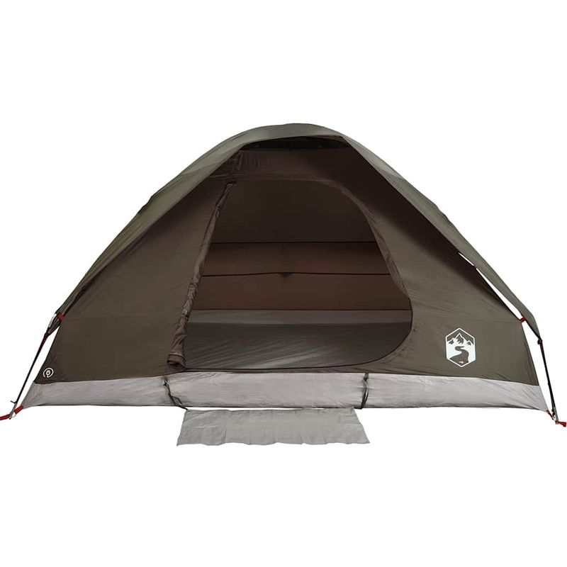 Sport si Outdoor - Camping - Corturi camping - Cort de camping cupola pentru 4 persoane, maro, impermeabil - Infinity.ro