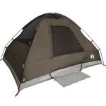 Sport si Outdoor - Camping - Corturi camping - Cort de camping cupola pentru 4 persoane, maro, impermeabil - Infinity.ro