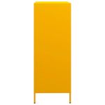 Casa si Gradina - Mobilier - Comode si corpuri - Corpuri bucatarie - Dulap inalt, galben mustar, 68x39x101,5 cm, otel - Infinity.ro