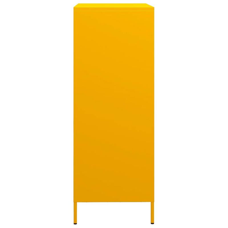 Casa si Gradina - Mobilier - Comode si corpuri - Corpuri bucatarie - Dulap inalt, galben mustar, 68x39x101,5 cm, otel - Infinity.ro