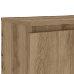 Casa si Gradina - Mobilier - Comode si corpuri - Comode - Dulap TV cu LED stejar artizanal 120x30x36cm lemn prelucrat - Infinity.ro